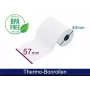 ARTDEV Rollo térmico - 57x40x12 mm B/D máx./K con texto de cargo 18 m 48 g