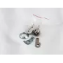 ARTDEV cerradura con 2 llaves para cajón portamonedas AC-3330 y AC-F460