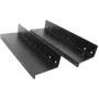 ARTDEV soporte de montaje bajo mesa negro para cajón portamonedas AC-4280