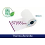 ARTDEV rollo térmico 57x36x12mm blanco 15m 48g