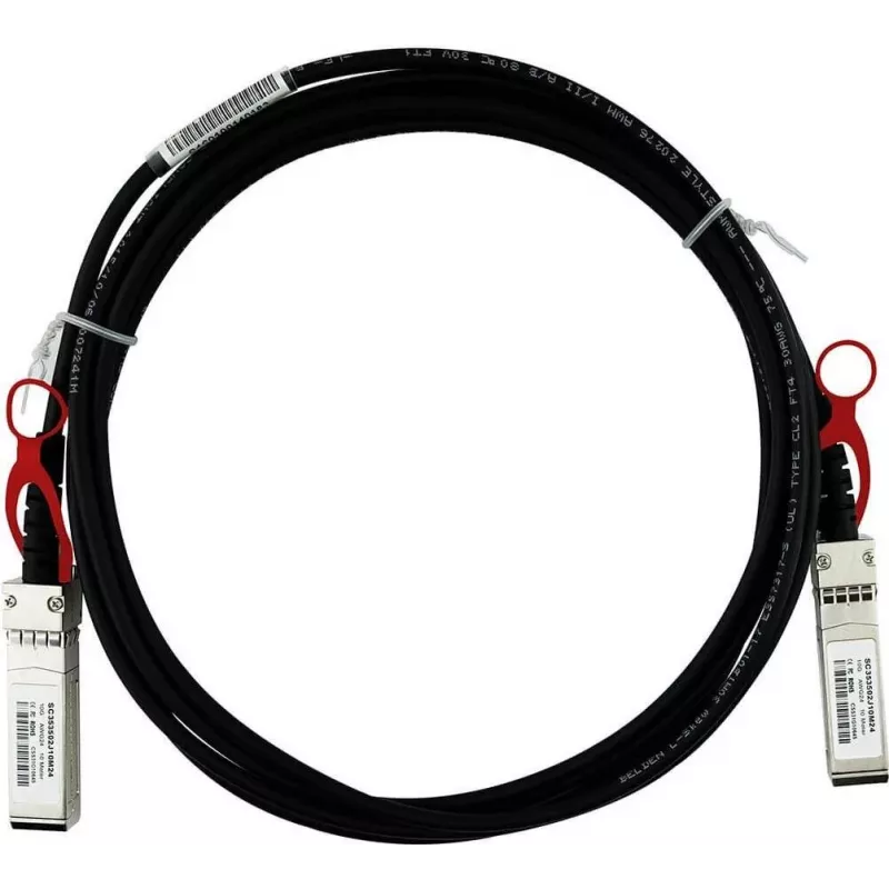 BlueLAN Compatible con Aruba JW103A 10GBASE-CR Cable direct attach activo SFP+ a SFP+, 5 metros, AWG30