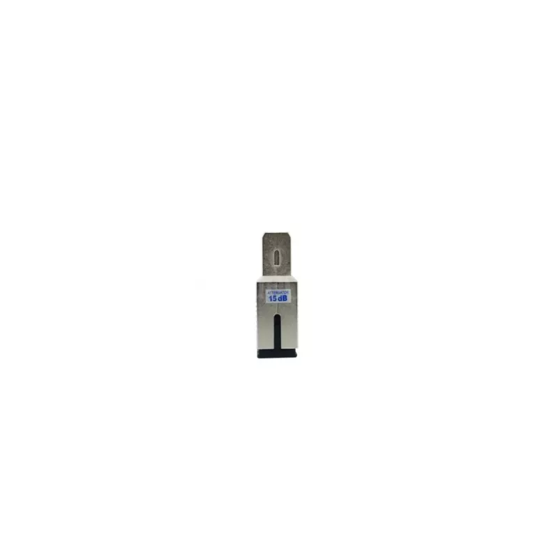 Atenuador fijo BlueOptics SC simplex monomodo 6dB, férula de cerámica, pulido UPC