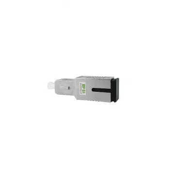 Atenuador fijo en línea BlueOptics SC/APC monomodo 20 dB