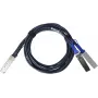 BlueOptics BL072001W2M26-BL cable de conexión directa InfiniBand HDR QSFP56 2 m negro