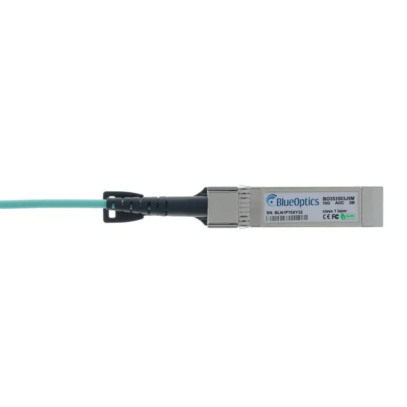 Ruckus 10GE-SFPP-AOC-1501 cable óptico activo AOC SFP+ BlueOptics compatible de 15m
