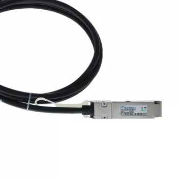 BlueOptics Ruckus 40G-QSFP-C-00501-RU Cable DAC QSFP SC252501K0 BlueLAN compatible - cable - red