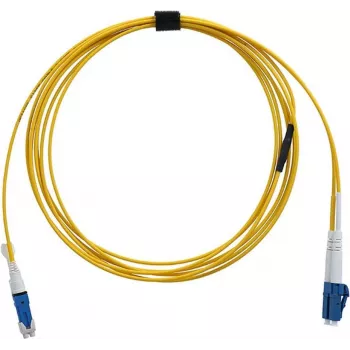 BlueOptics Cable de conexión de fibra óptica dúplex CS-UPC a LC-UPC monomodo OS2 2 metros