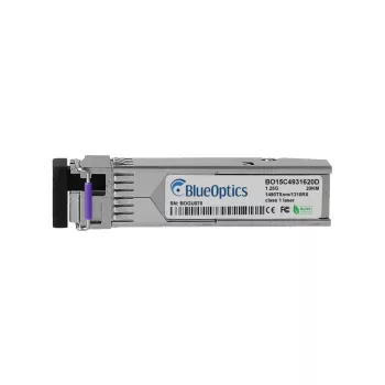 Transceptor SFP BlueOptics BO15C4931620D compatible con Synology SFP-BXD43-20KM, LC Simplex, 1000BASE-BX, 20 km