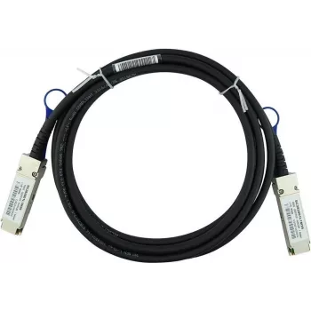 BlueOptics BlueLAN Cable DAC pasivo QSFP28 compatible con 00MP516-BL 0,5 m negro