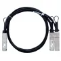 BlueOptics Lenovo B68L Compatible Breakout Direct Attach Cable (DAC) Pasivo 200 Gigabit a 2x100 Gigabit Twinaxial Cobre QSFP56 a 2xQSFP56