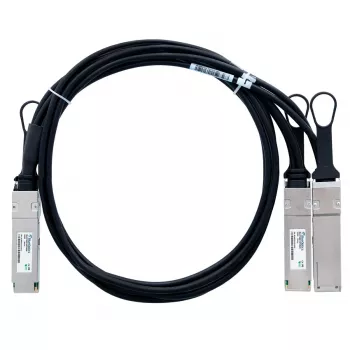 BlueOptics Cable Direct Attach (DAC) Breakout QSFP56 BlueLAN compatible con Lenovo 4Z57A14194 - Pasivo 200G a 2x100G Twinaxial Cobre, QSFP56 a 2xQSFP56, 2 m