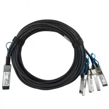 BlueOptics NVIDIA 980-9I48B-00C002 BlueLAN Cable breakout Direct Attach pasivo 100GBASE-CR4 QSFP28 a 4x25GBASE-CR SFP28, 2m