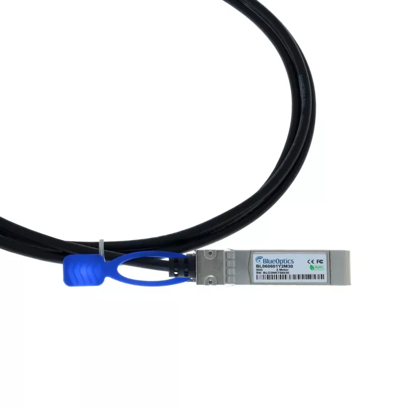 BlueLAN C-S50-S50-1M-BL Cable Direct Attach pasivo SFP56 50GBASE-CR, 1 metro