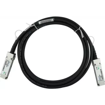 BlueLAN QSFP+ Direct Attach Cable, 40GBASE-CR4, 30AWG, 0,5 m (50 cm) - compatible con Fortinet