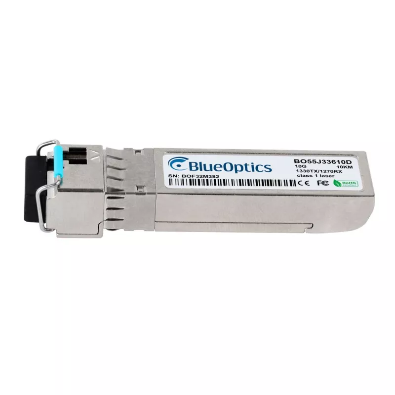 BlueOptics TP-Link SM5110LSA-10 Transceptor SFP+ Bidi Compatible, LC-Simplex, 10GBASE-BX-D, Fibra Monomodo, TX1330nm/RX1270nm, 10 km
