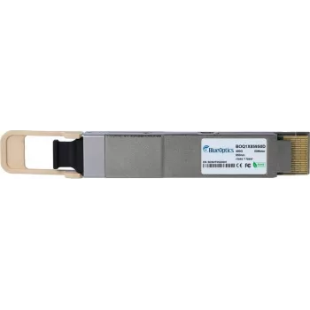 BlueOptics NVIDIA 980-9I693-00NS00 Transceptor QSFP112, MPO-MTP-12/APC, 400GBASE-SR4, Fibra Multimodo, 850nm, 50 metros, 0°C/+70°C, DDM