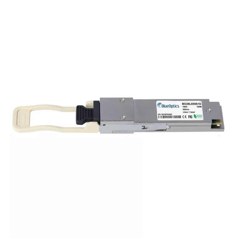 BlueOptics TP-Link SM9110-SR4 BO28L859S1D Transceptor QSFP28, 100GBASE-SR4, fibra multimodo, 4x850nm, 100 metros