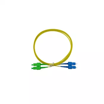 BlueOptics Cable de fibra óptica dúplex SC-UPC/SC-APC monomodo 5 metros