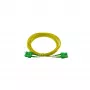 BlueOptics Cable de fibra óptica dúplex SC-APC/SC-APC monomodo 1 metro