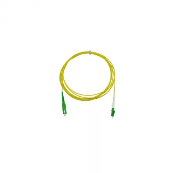 BlueOptics Cable de fibra óptica simplex LC/APC-SC/APC monomodo 2 metros
