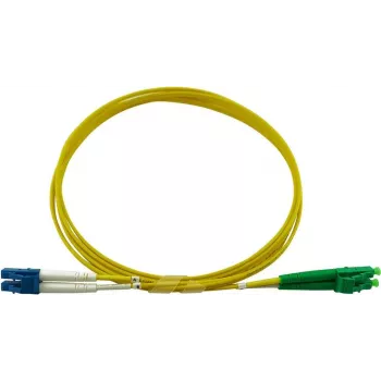 BlueOptics Cable de fibra óptica dúplex LC-UPC a LC-APC monomodo OS2 10 metros