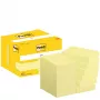 3M Post-it Original notas adhesivas 76 x 51 mm amarillo canario 12 blocs