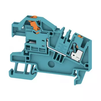Weidmüller AITB 2.5 BB NDT BL borne de separación de neutro, azul, 2,5 mm², conexión por tornillo