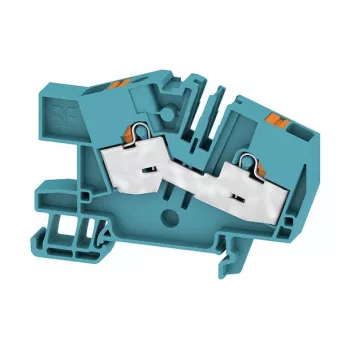 Weidmüller AITB 6 BB 2C BL borne de paso, 6 mm², azul, 2668710000