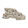 Weidmüller AITB 2.5 L-L borne de carril de instalación, conexión por tornillo, 4 conexiones, 500 V, 24 A, 2,5 mm², beige oscuro