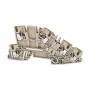 Weidmüller AITB 2.5 L-L-PE borne de carril de instalación, 2,5 mm², PUSH IN, beige, carril DIN