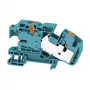 Weidmüller AITB 16 BB NDT BL borne de fusible, conexión por tornillo, 400 V, 6,3 A, azul, longitud de pelado 10 mm