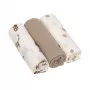 Lassig Little Mateys Royal Blue mantas envolventes de muselina pack de 3 85x85cm