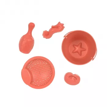 Lassig Water Friends Pink set de juguetes de arena - 5 piezas