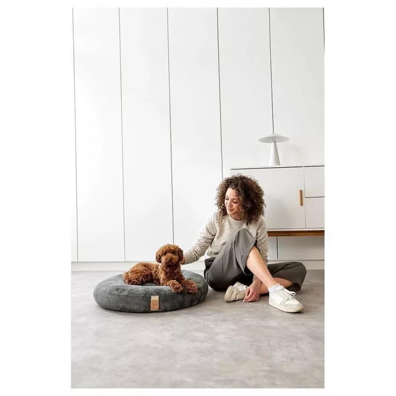 Palopa Fippa cama para mascotas M-L, antracita