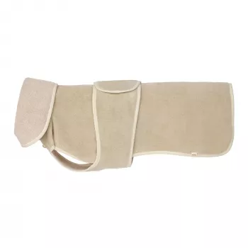 Albornoz para perros PALOPA Robi beige talla L