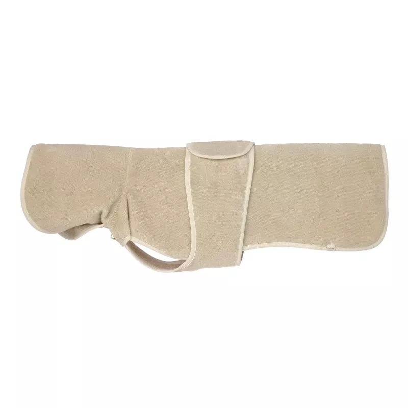 Albornoz para perros PALOPA Robi beige talla L