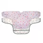 Baberos sin mangas con bolsillo recogemigas Lässig Happy Rascals Heart, 2 uds., 6-24 meses, poliéster impermeable