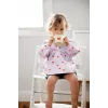 Baberos sin mangas con bolsillo recogemigas Lässig Happy Rascals Heart, 2 uds., 6-24 meses, poliéster impermeable