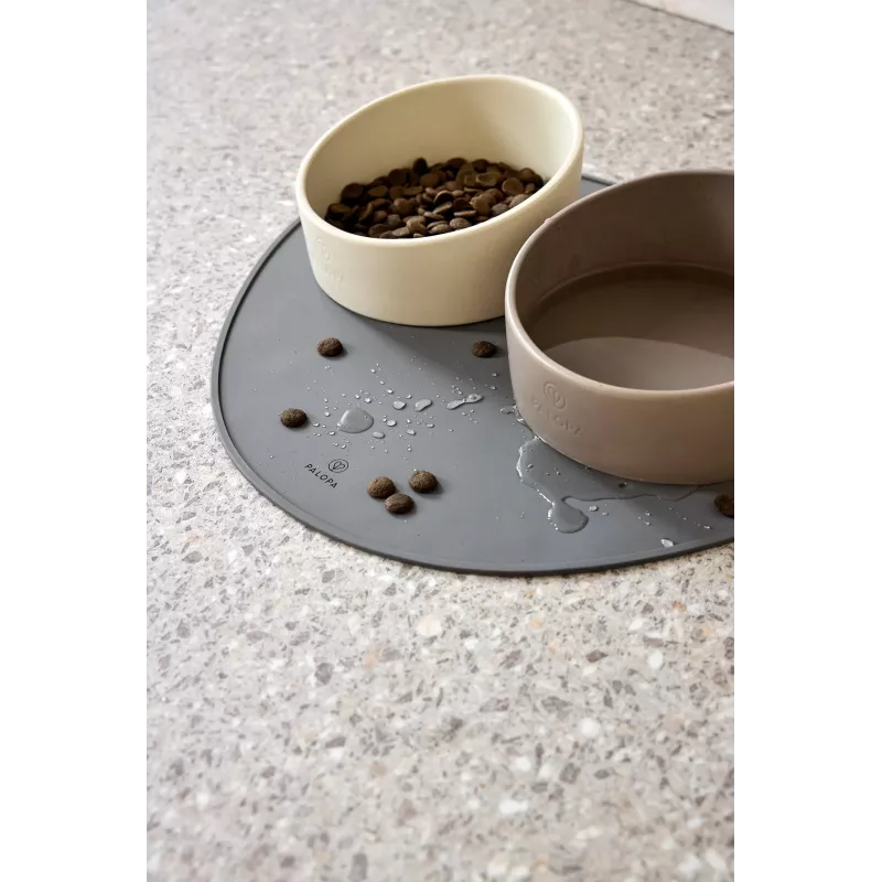 Cuenco para perros de porcelana PALOPA Cali taupe