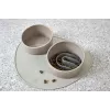 Comedero lento de silicona para perros PALOPA Yumo antracita