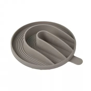 Comedero lento de silicona para perros PALOPA Yumo taupe