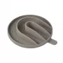 Comedero lento de silicona para perros PALOPA Yumo taupe