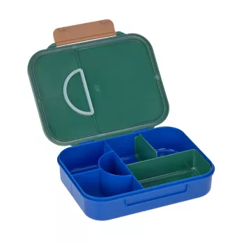 Lassig Bento Little Gang Rainbow Green Fiambrera Bento 1200 ml