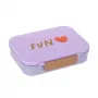 Lassig Bento 12100157012 Little Gang Heart Purple fiambrera