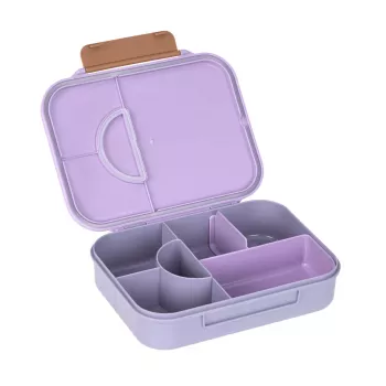 Lassig Bento 12100157012 Little Gang Heart Lila Fiambrera Bento