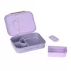 Lassig Bento 12100157012 Little Gang Heart Purple fiambrera