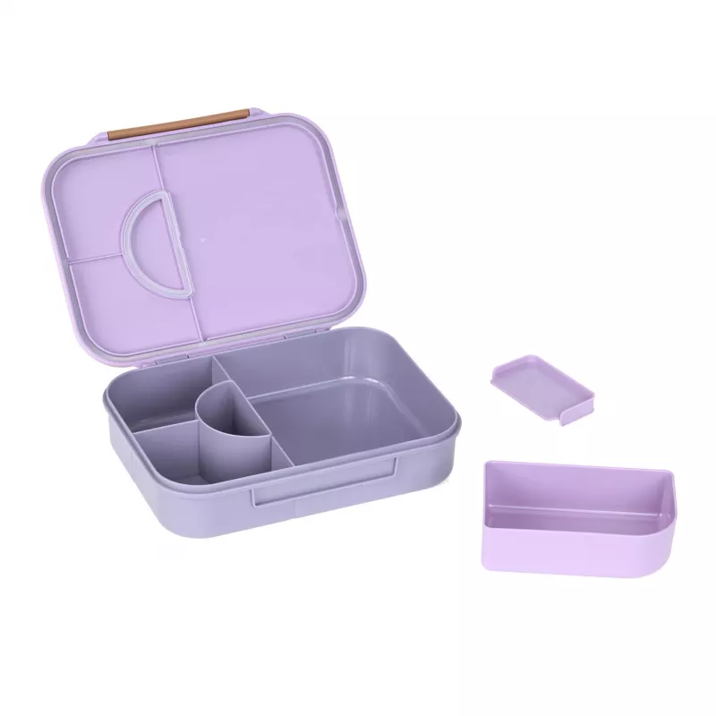 Lassig Bento 12100157012 Little Gang Heart Purple fiambrera
