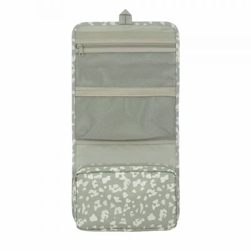 Lässig Green Label Bolsa cambiador XL, Leo, 1,9 l, 26 x 4,5 x 19 cm, con cambiador impermeable, poliéster reciclado, Light Khaki