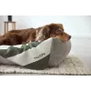 PALOPA Ida M manta para perros a rayas verde oscuro
