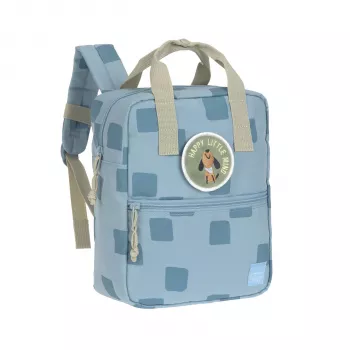 Lassig Mochila mini cuadrada Pattern Party Blue